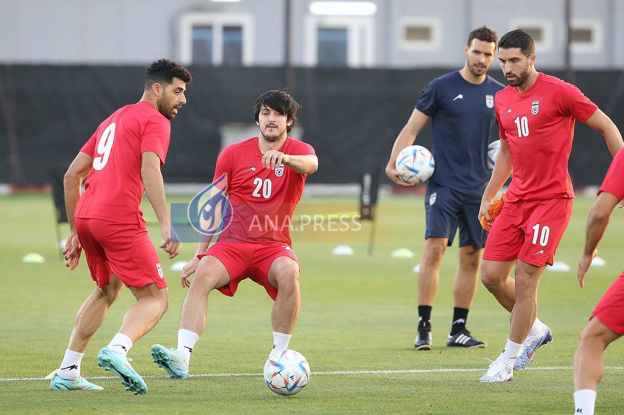 ستاره تیم ملی ایران آماده سازب با انگلیس شد+ عکس