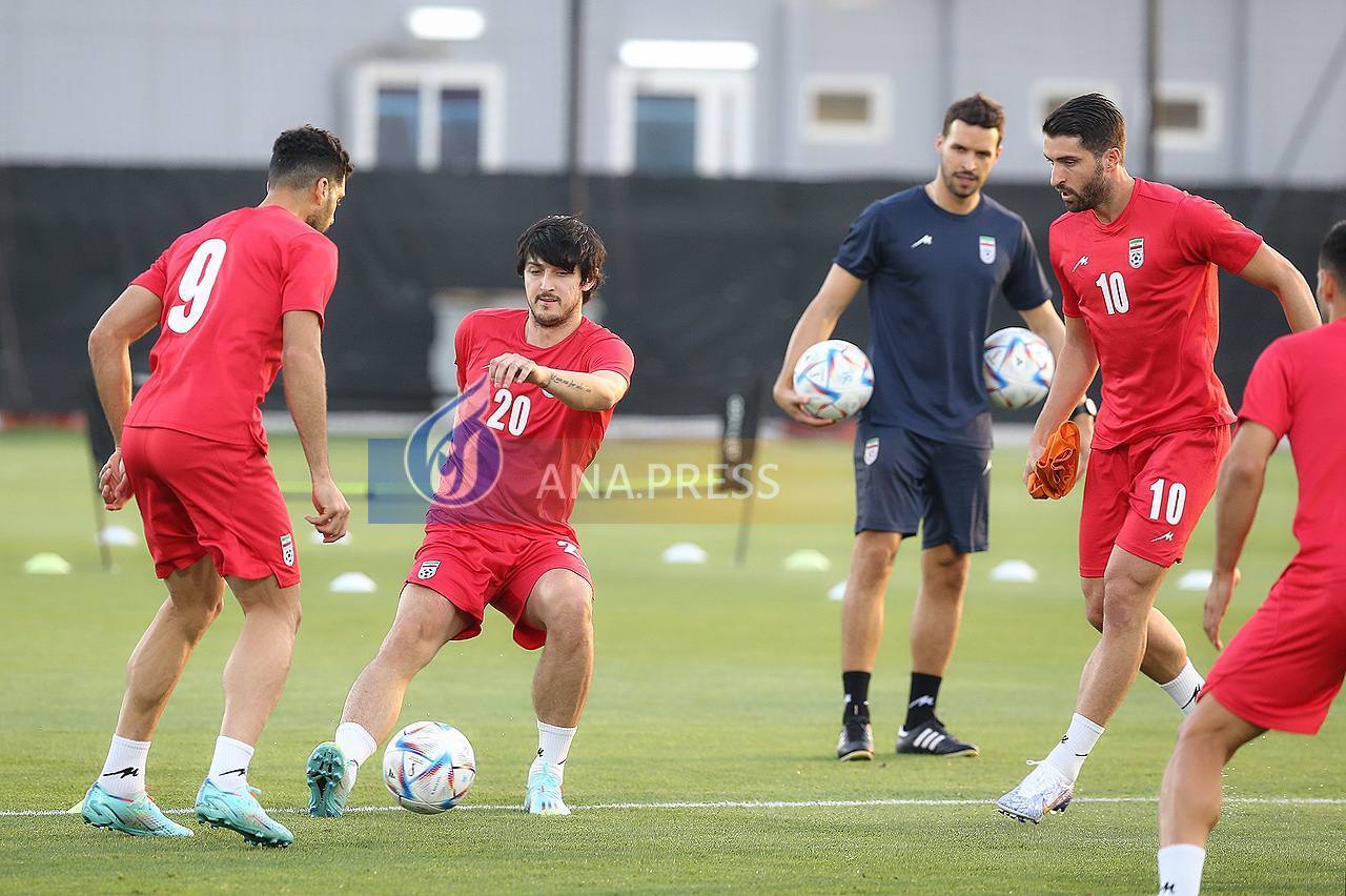 ستاره تیم ملی ایران آماده سازب با انگلیس شد+ عکس