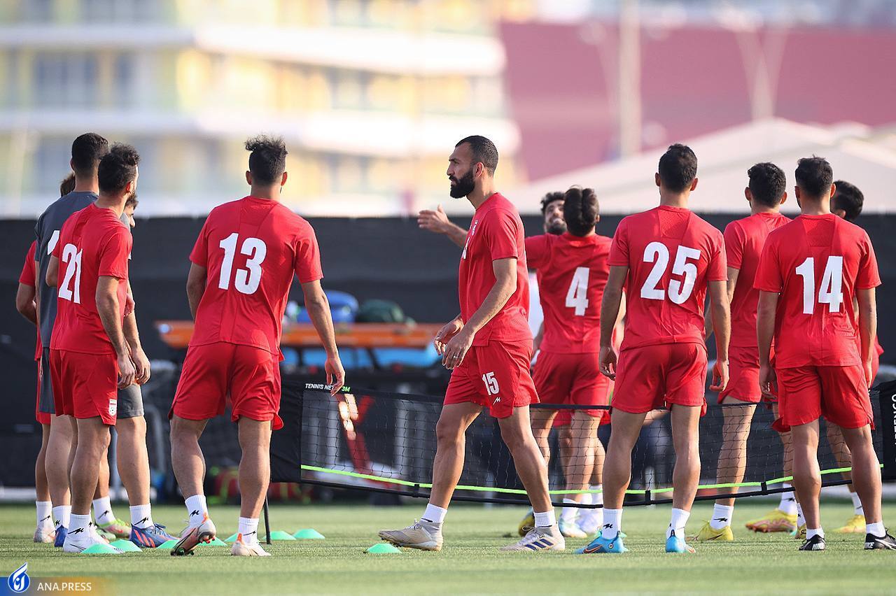 گرد و خاک و باد در تمرین شاگردان کی روش/ علامت سوال بزرگ در مورد آزمون + عکس