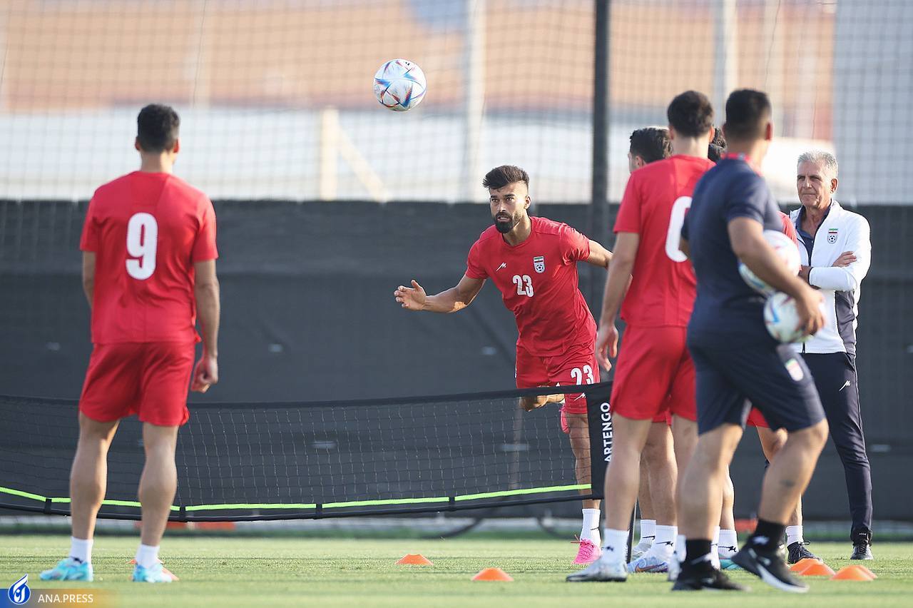 آخرین تمرین شاگردان کی‌روش در دوحه قطر+ تصاویر