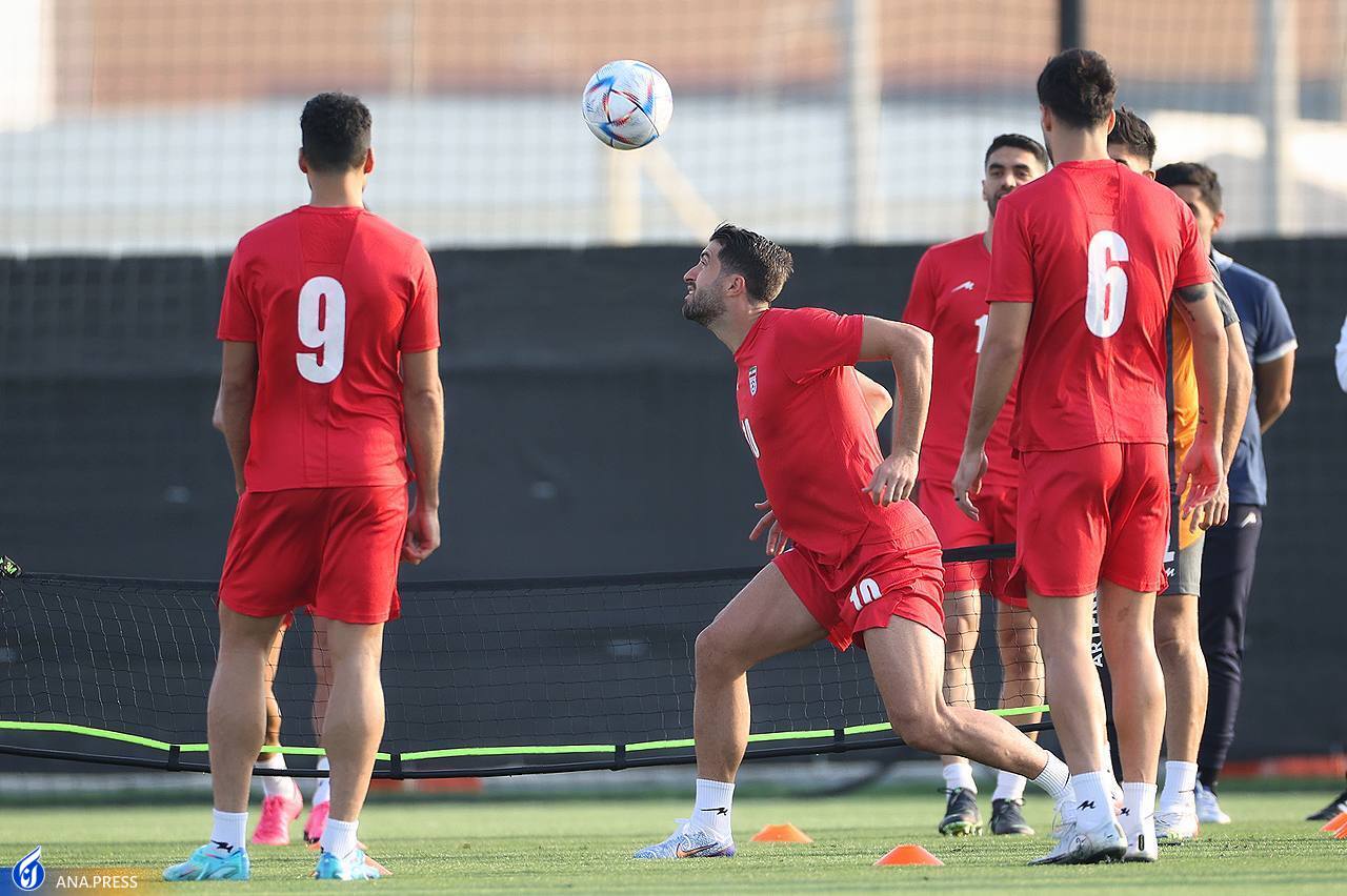 آخرین تمرین شاگردان کی‌روش در دوحه قطر+ تصاویر