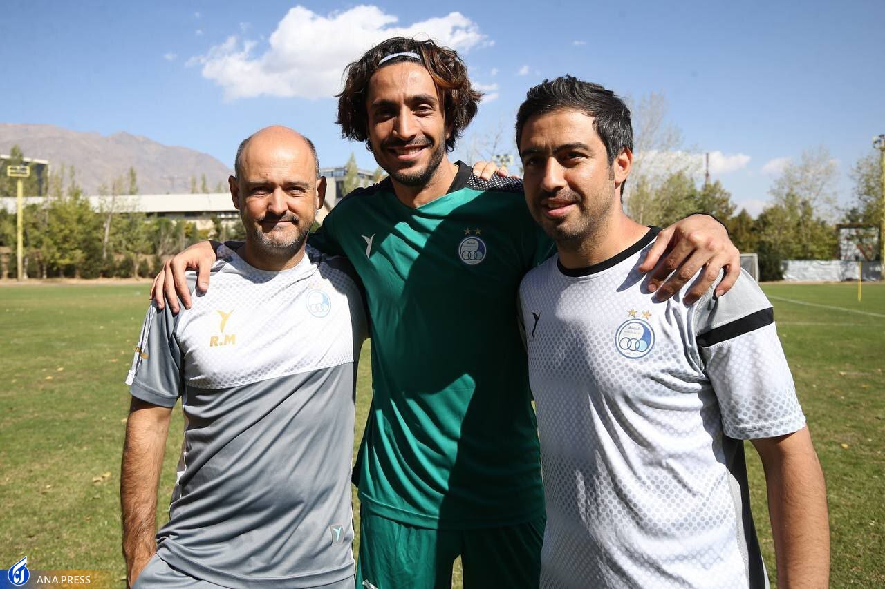 استقبال عجیب از سیاوش یزدانی/گفت‌‌وگوی فتح‌الله زاده با ستاره‌ گران‌ قیمت استقلال+تصاویر