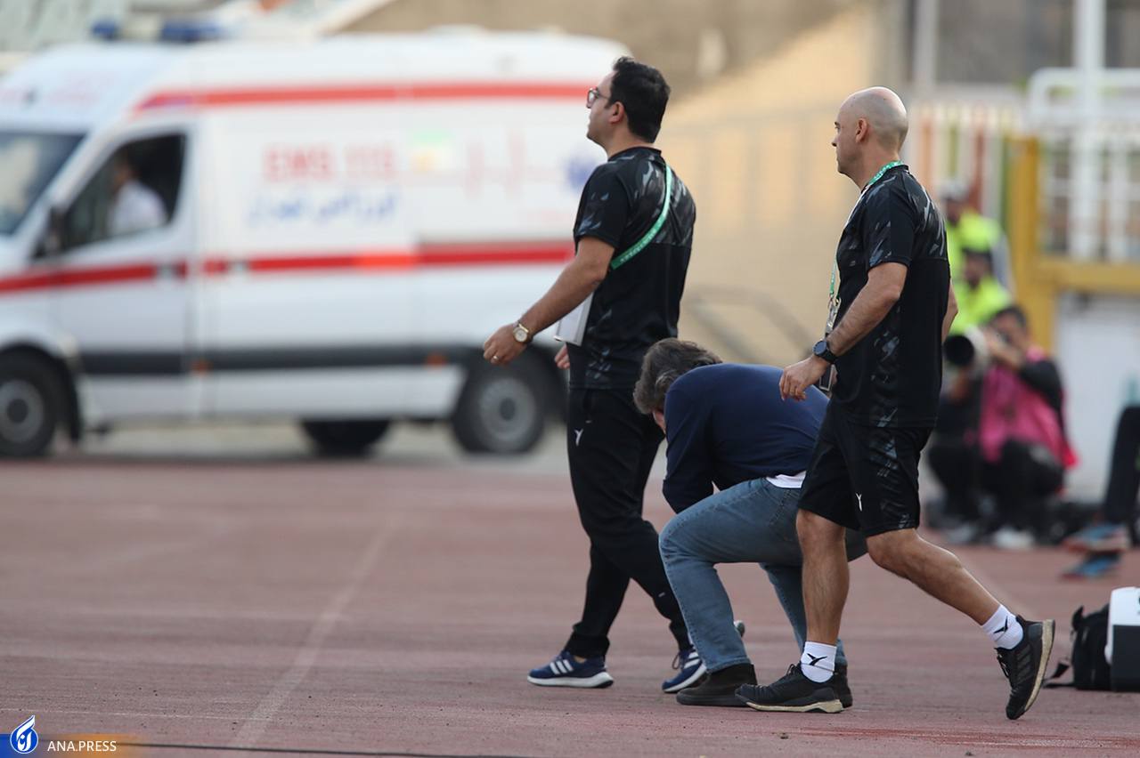 واکنش باورنکردنی ساپینتو به کارت زرد داور بازی با هوادار+تصاویر