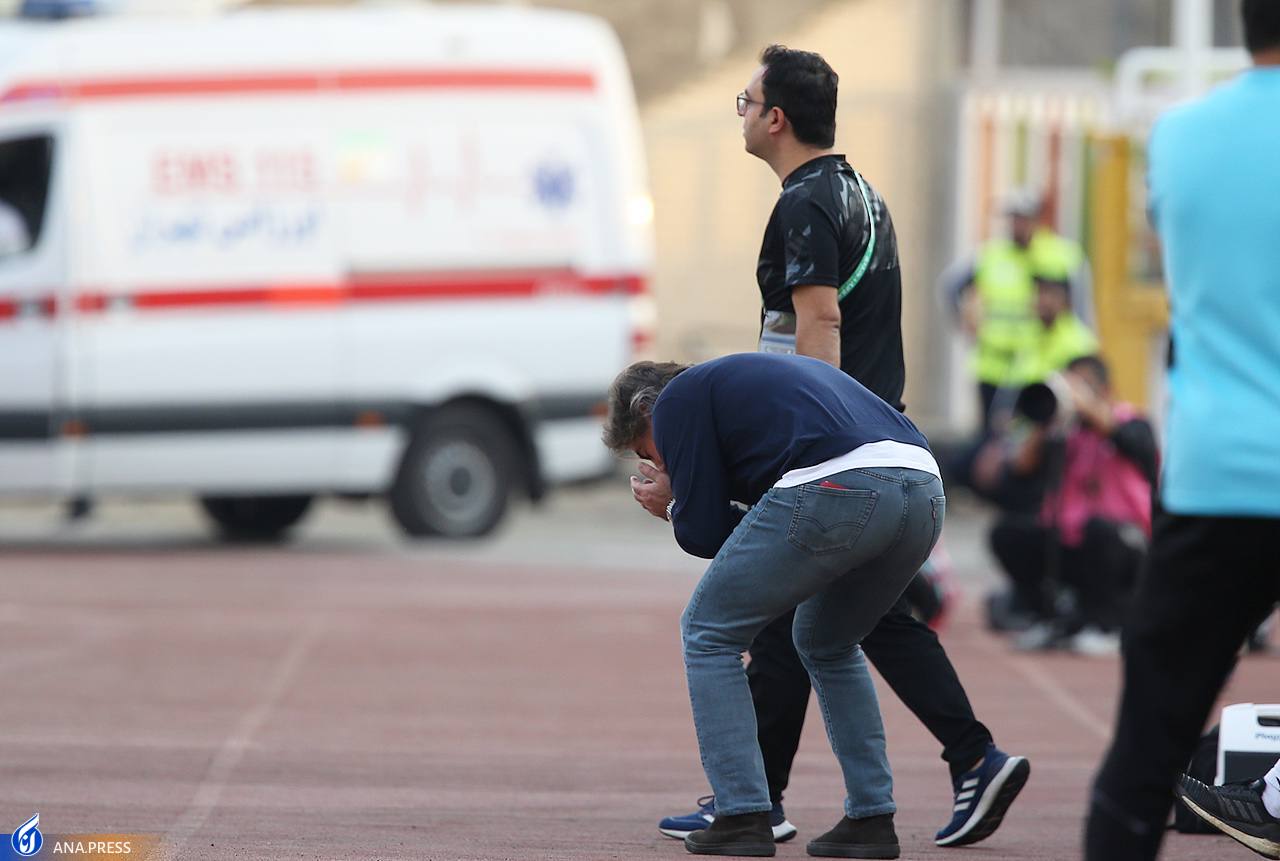 واکنش باورنکردنی ساپینتو به کارت زرد داور بازی با هوادار+تصاویر