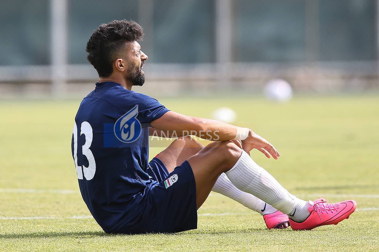 مدافع تیم ملی مصدوم شد+عکس