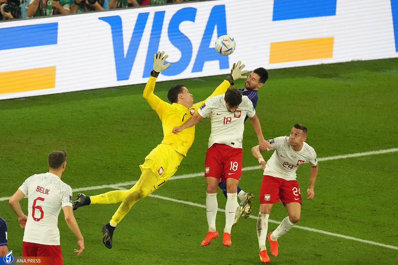 گزارش تصویری از دیدار آرژانتین و لهستان و رویارویی مس و لواندوفسکی