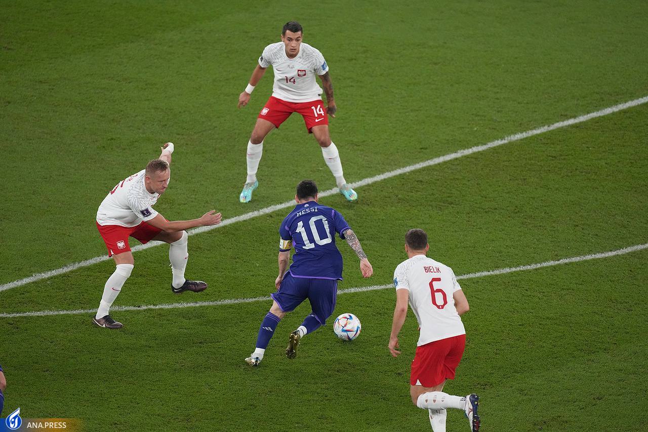 گزارش تصویری از دیدار آرژانتین و لهستان و رویارویی مس و لواندوفسکی