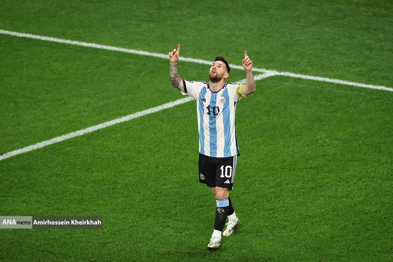 گزارش تصویری از دیدار آرژانتین و استرالیا با درخشش مسی