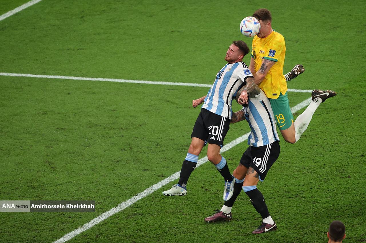 گزارش تصویری از دیدار آرژانتین و استرالیا با درخشش مسی