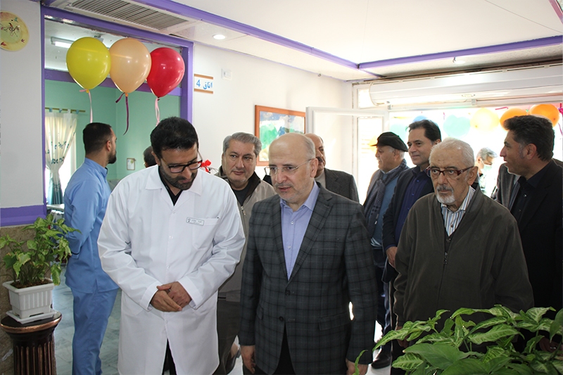 افتتاح بخش نگهداری بیماران آلزایمری درآسایشگاه خیریه کهریزک افتتاح بخش نگهداری بیماران آلزایمری درآسایشگاه خیریه کهریزک