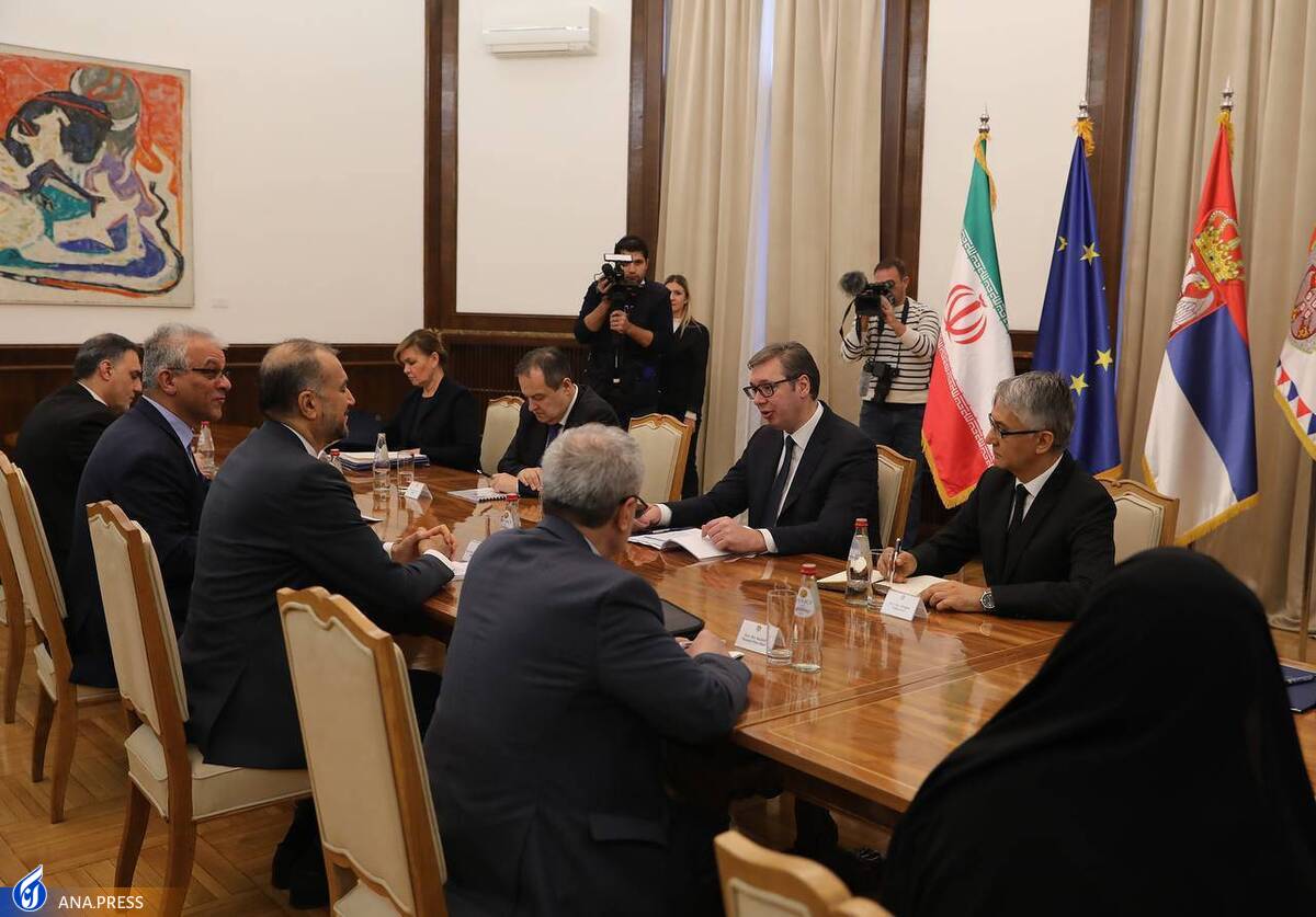 امیرعبداللهیان با رئیس جمهور صربستان دیدار کرد