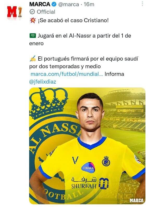 ماجرای رونالدو با النصر تمام شد+عکس ماجرای رونالدو با النصر تمام شد+عکس