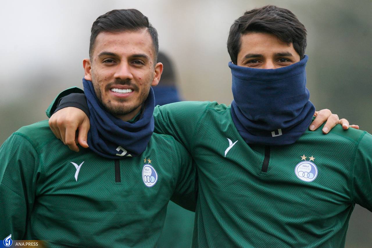 ۲ بازیکن استقلال با تیم تمرین نکردند+عکس ۲ بازیکن استقلال با تیم تمرین نکردند+عکس