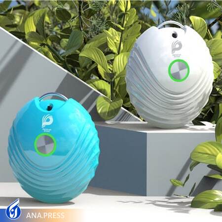 خداحافظی ورزشکاران با آلودگی هوا با کمک ماسک الکترونیکی +تصاویر