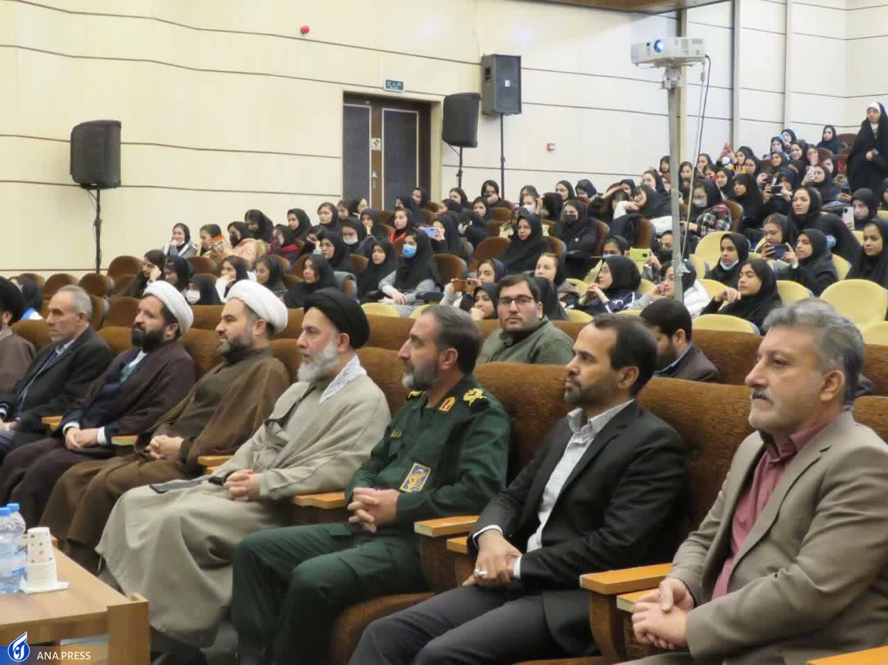 از سفارش‌های بازیگر سینما به دانشجویان تا تأکید مسئولان بر جهاد تبیین +تصاویر