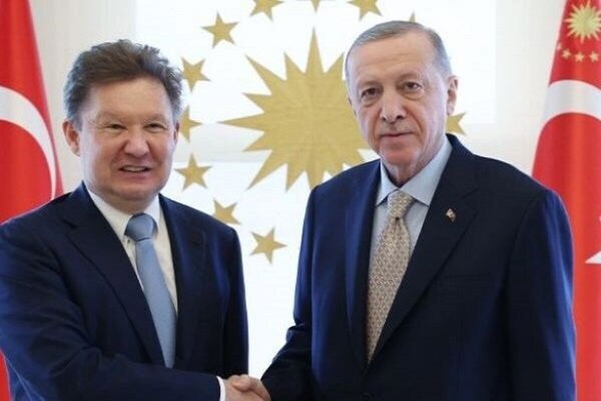 رئیس‌جمهور ترکیه با مدیرعامل گازپروم دیدار کرد