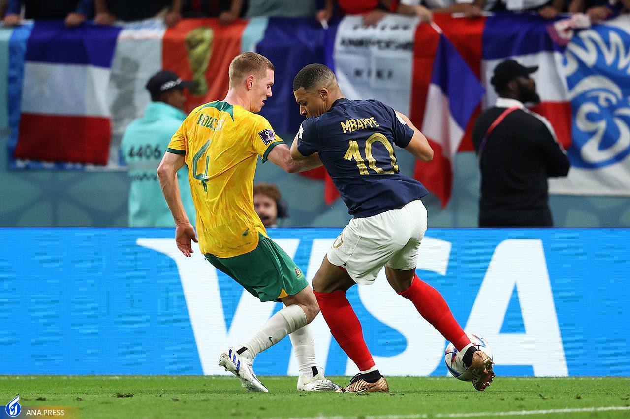 تصاویر جذاب و مهیج از پیروزی فرانسه بر استرالیا تصاویر جذاب و مهیج از پیروزی فرانسه بر استرالیا