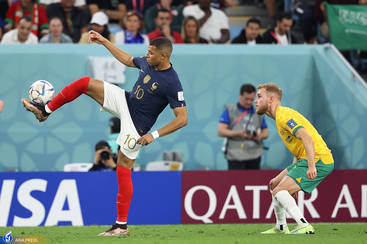 تصاویر جذاب و مهیج از پیروزی فرانسه بر استرالیا تصاویر جذاب و مهیج از پیروزی فرانسه بر استرالیا