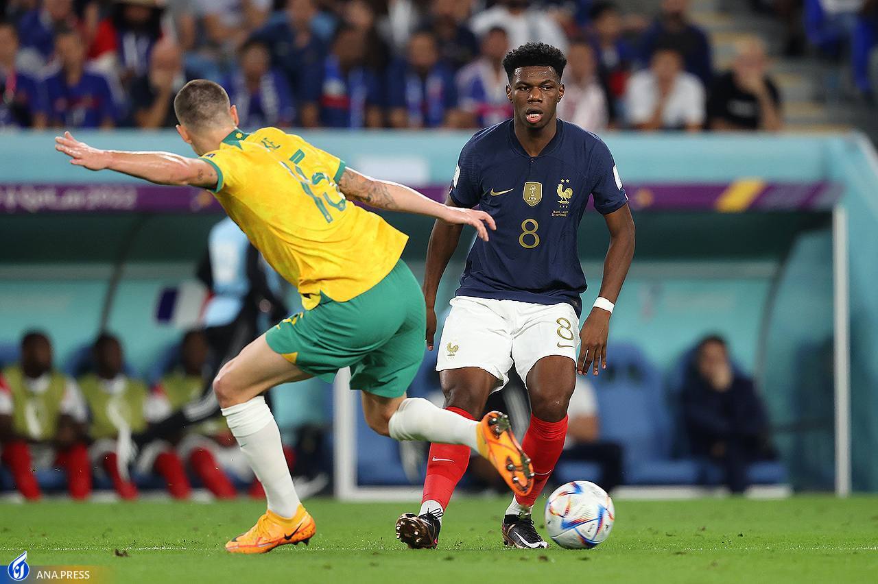 تصاویر جذاب و مهیج از پیروزی فرانسه بر استرالیا تصاویر جذاب و مهیج از پیروزی فرانسه بر استرالیا