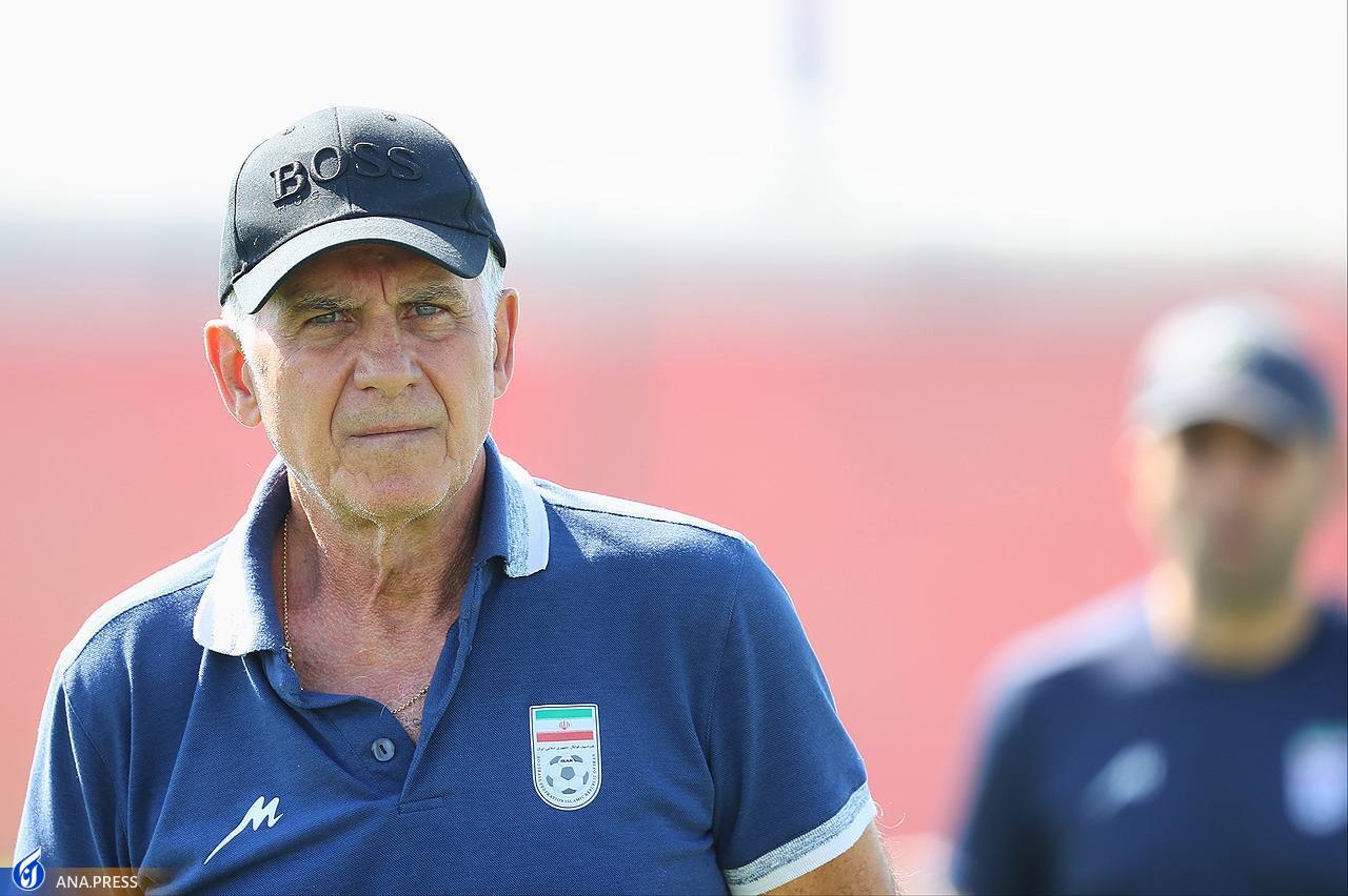 تصاویری از تمرین متفاوت تیم ملی ایران تصاویری از تمرین متفاوت تیم ملی ایران