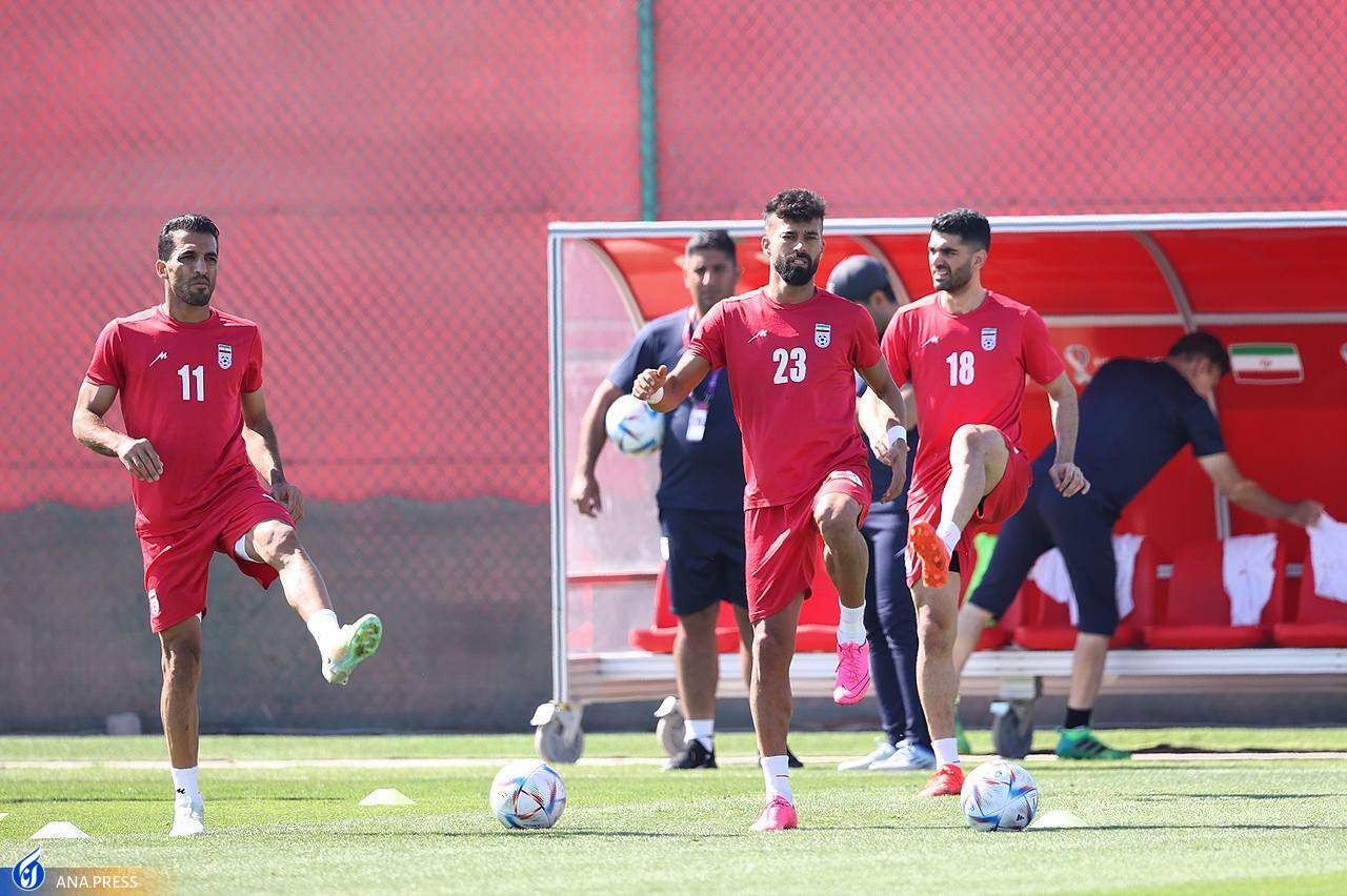 تصاویری از تمرین متفاوت تیم ملی ایران تصاویری از تمرین متفاوت تیم ملی ایران