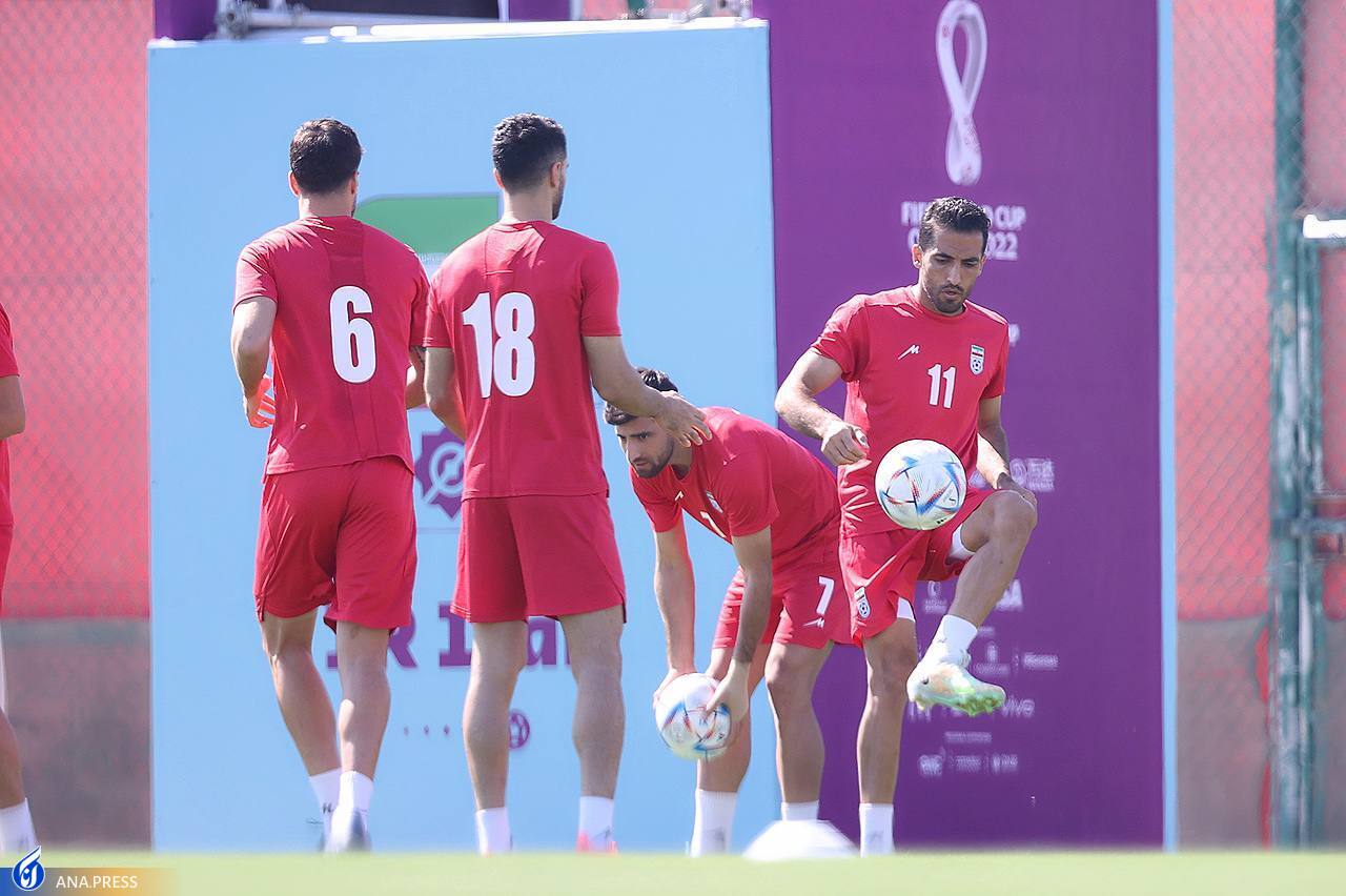 تصاویری از تمرین متفاوت تیم ملی ایران تصاویری از تمرین متفاوت تیم ملی ایران
