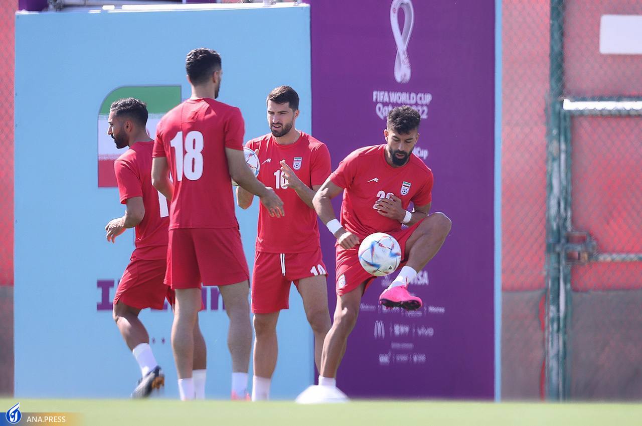 تصاویری از تمرین متفاوت تیم ملی ایران تصاویری از تمرین متفاوت تیم ملی ایران