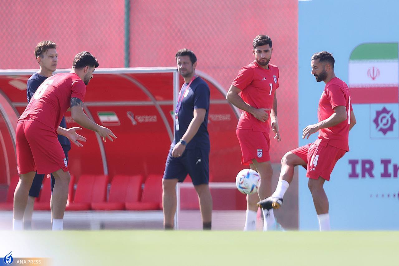 تصاویری از تمرین متفاوت تیم ملی ایران تصاویری از تمرین متفاوت تیم ملی ایران