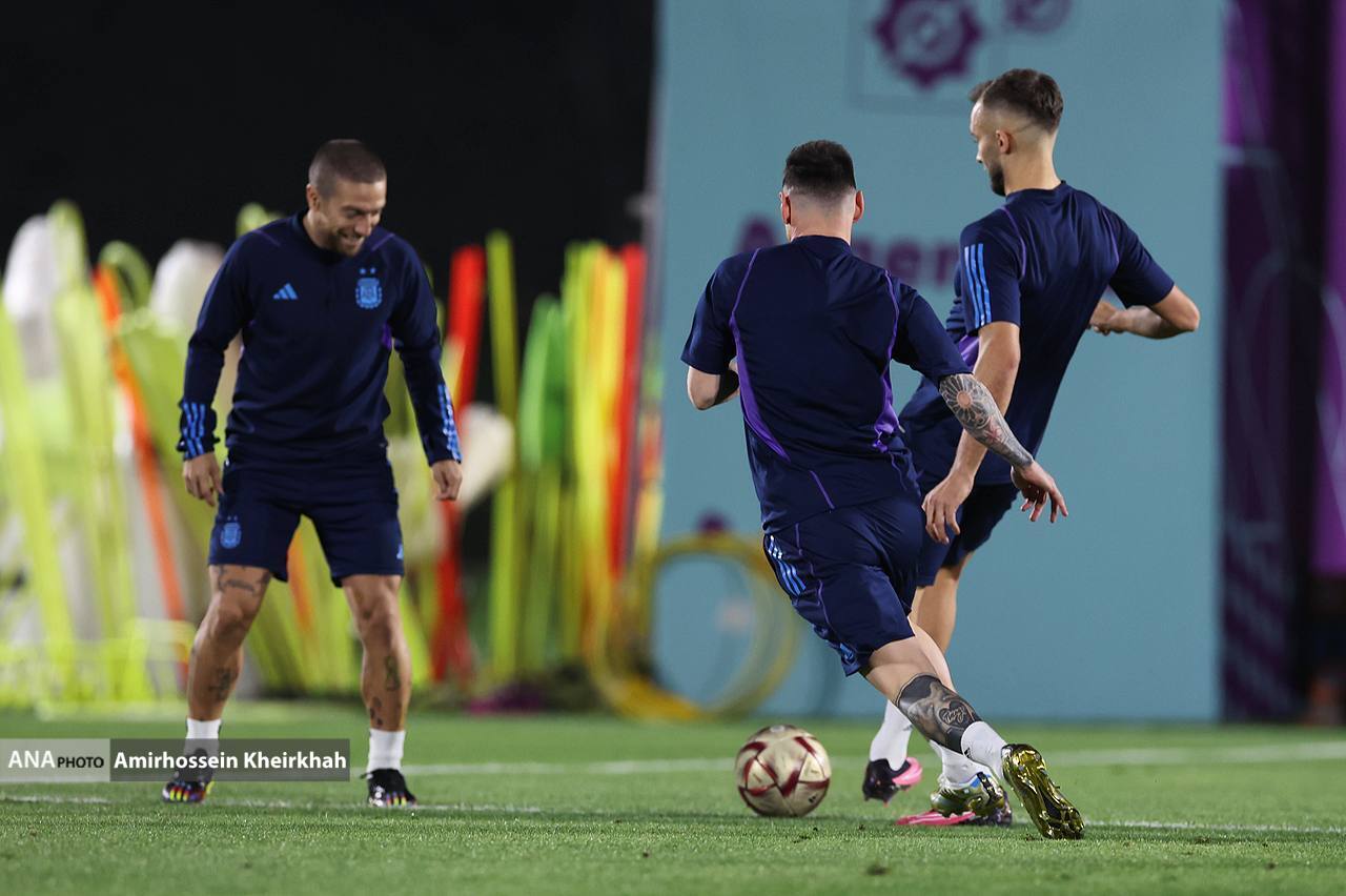 مسی آماده و سرحال مهیای حضور در فینال جام جهانی+تصاویر مسی آماده و سرحال مهیای حضور در فینال جام جهانی+تصاویر