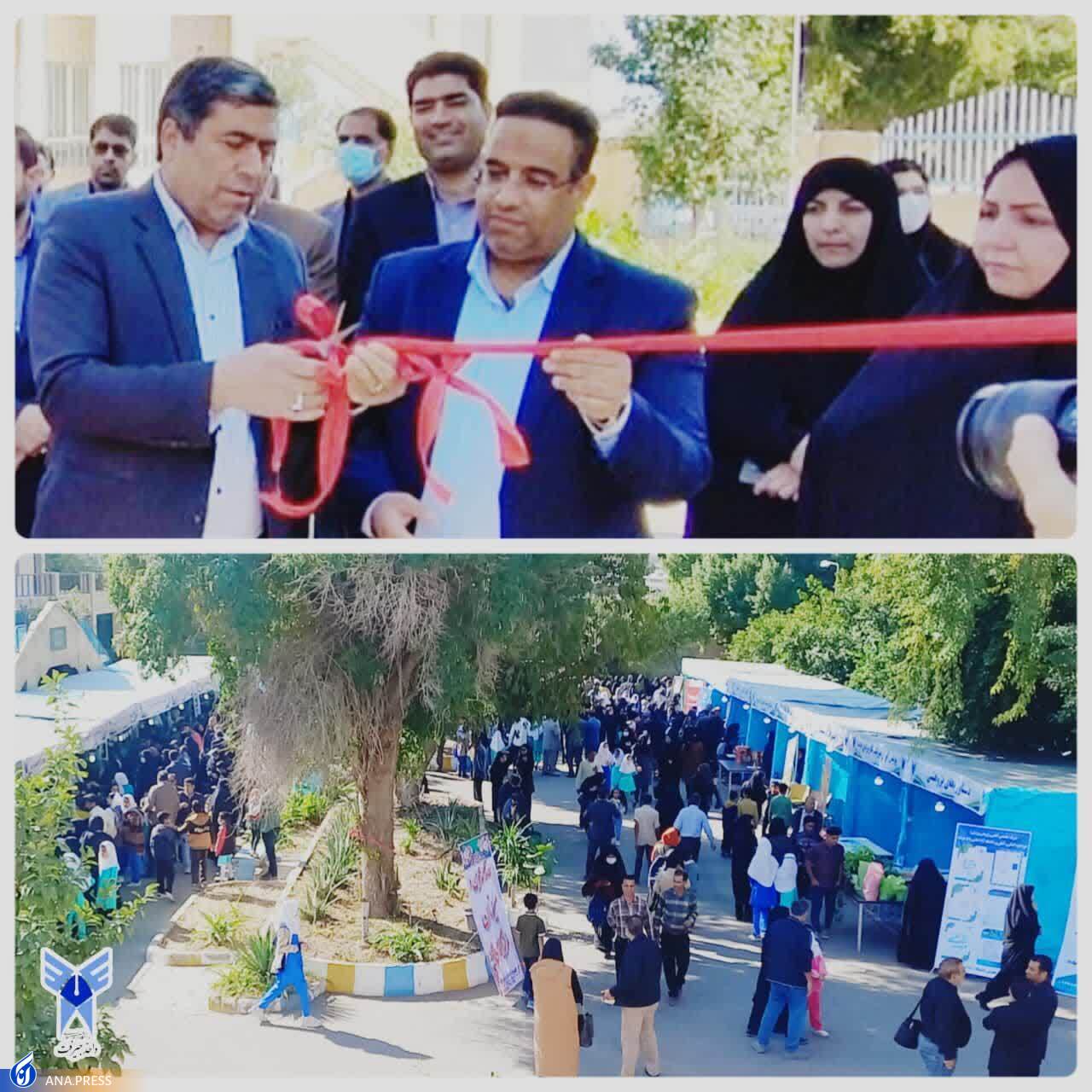 گشایش نمایشگاه دستاورد‌های پژوهشی در دانشگاه آزاد جیرفت