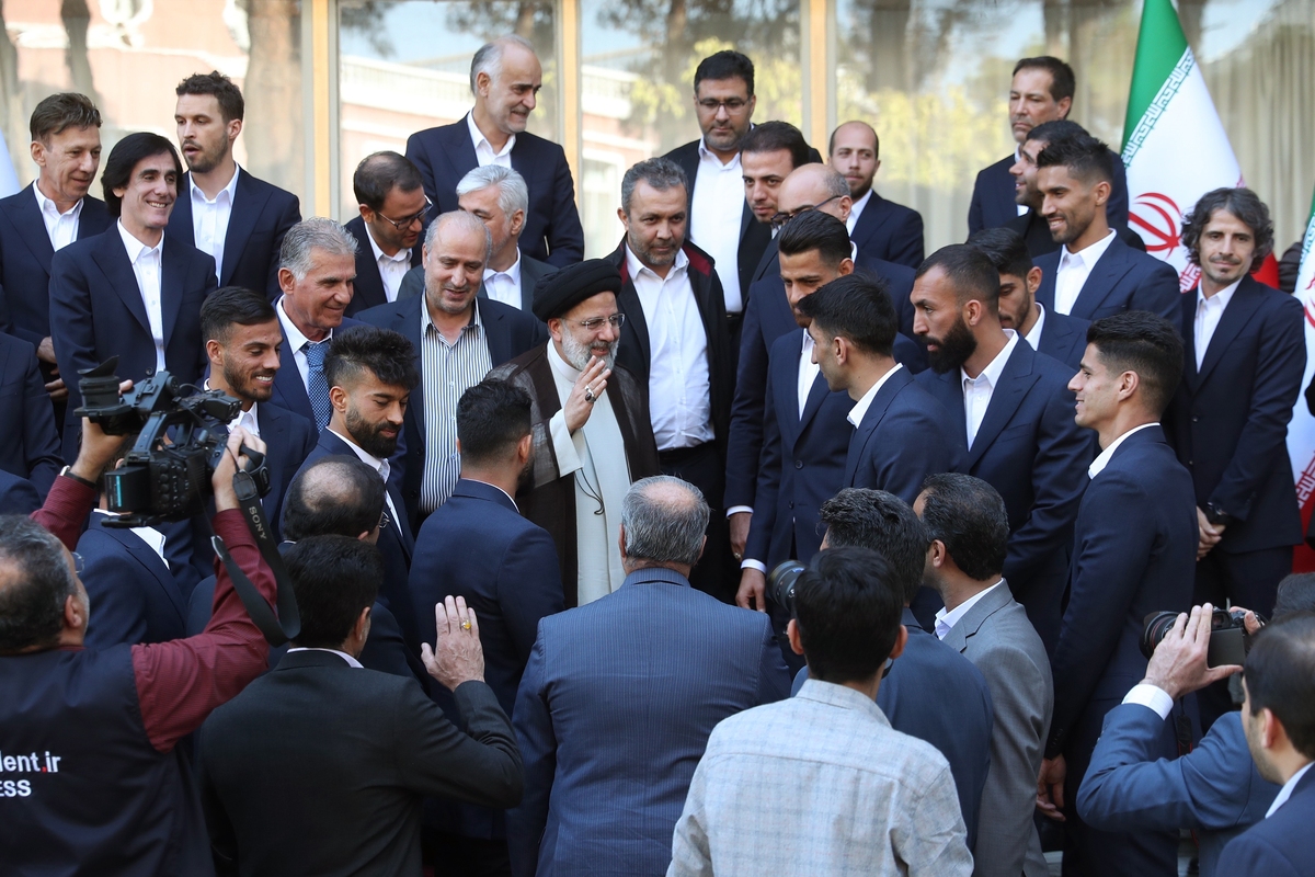 تبریک رئیس‌جمهور به مناسبت پیروزی تیم ملی فوتبال ایران در جام جهانی