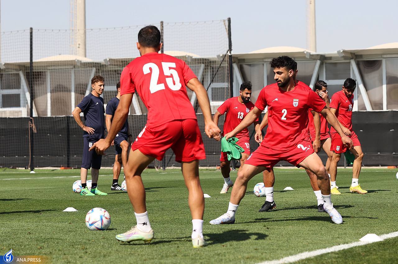 تصاویر نخستین تمرین تیم ملی پس از شکست ولز تصاویر نخستین تمرین تیم ملی پس از شکست ولز