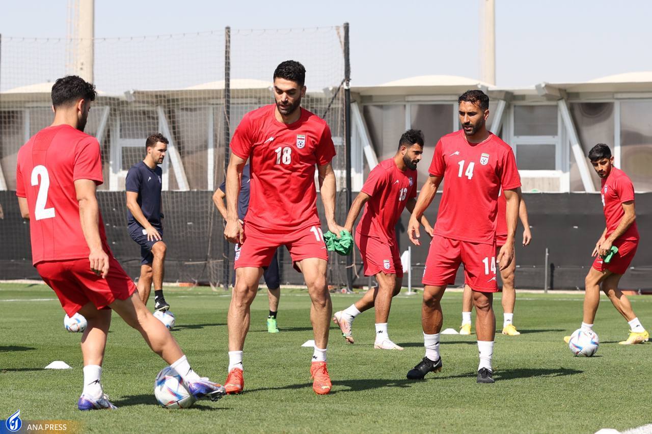 تصاویر نخستین تمرین تیم ملی پس از شکست ولز تصاویر نخستین تمرین تیم ملی پس از شکست ولز