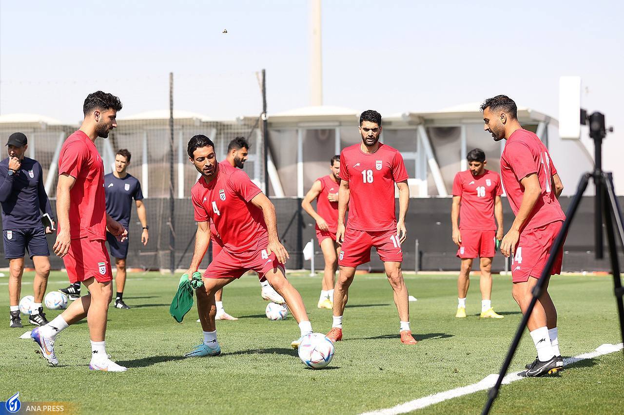 تصاویر نخستین تمرین تیم ملی پس از شکست ولز تصاویر نخستین تمرین تیم ملی پس از شکست ولز