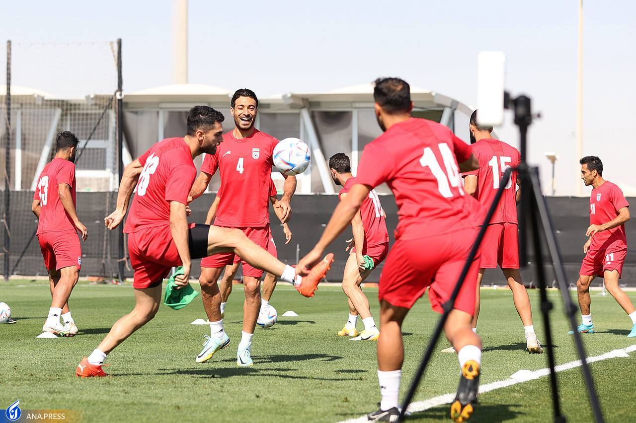 تصاویر نخستین تمرین تیم ملی پس از شکست ولز تصاویر نخستین تمرین تیم ملی پس از شکست ولز