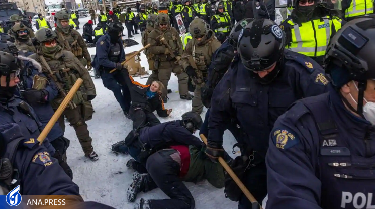 «ترودو» به «سرکوب کانادایی» مشروعیت داد «ترودو» به «سرکوب کانادایی» مشروعیت داد