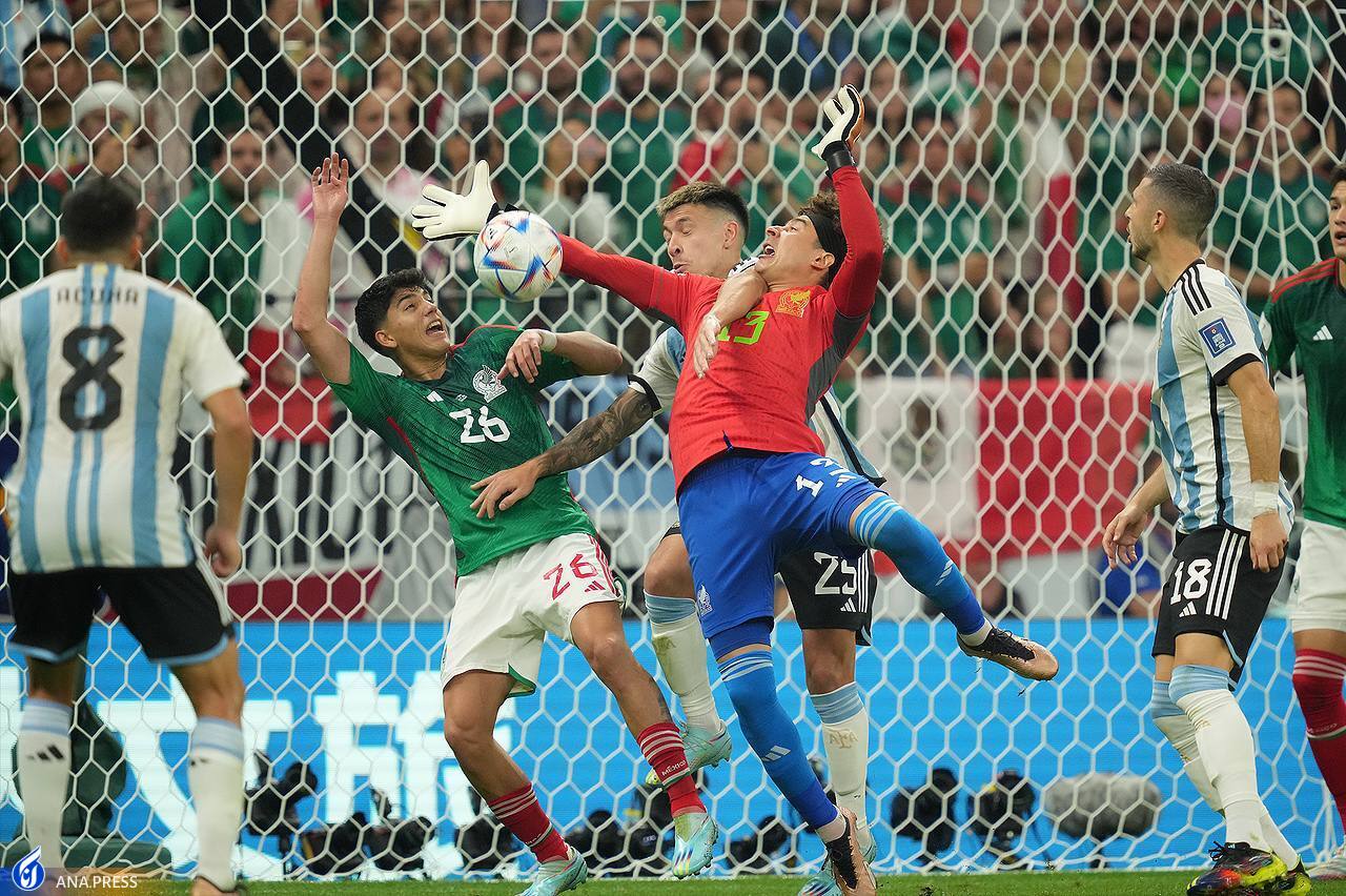 گزارش تصویری از پیروزی آرژانتین مقابل مکزیک با درخشش مسی گزارش تصویری از پیروزی آرژانتین مقابل مکزیک با درخشش مسی