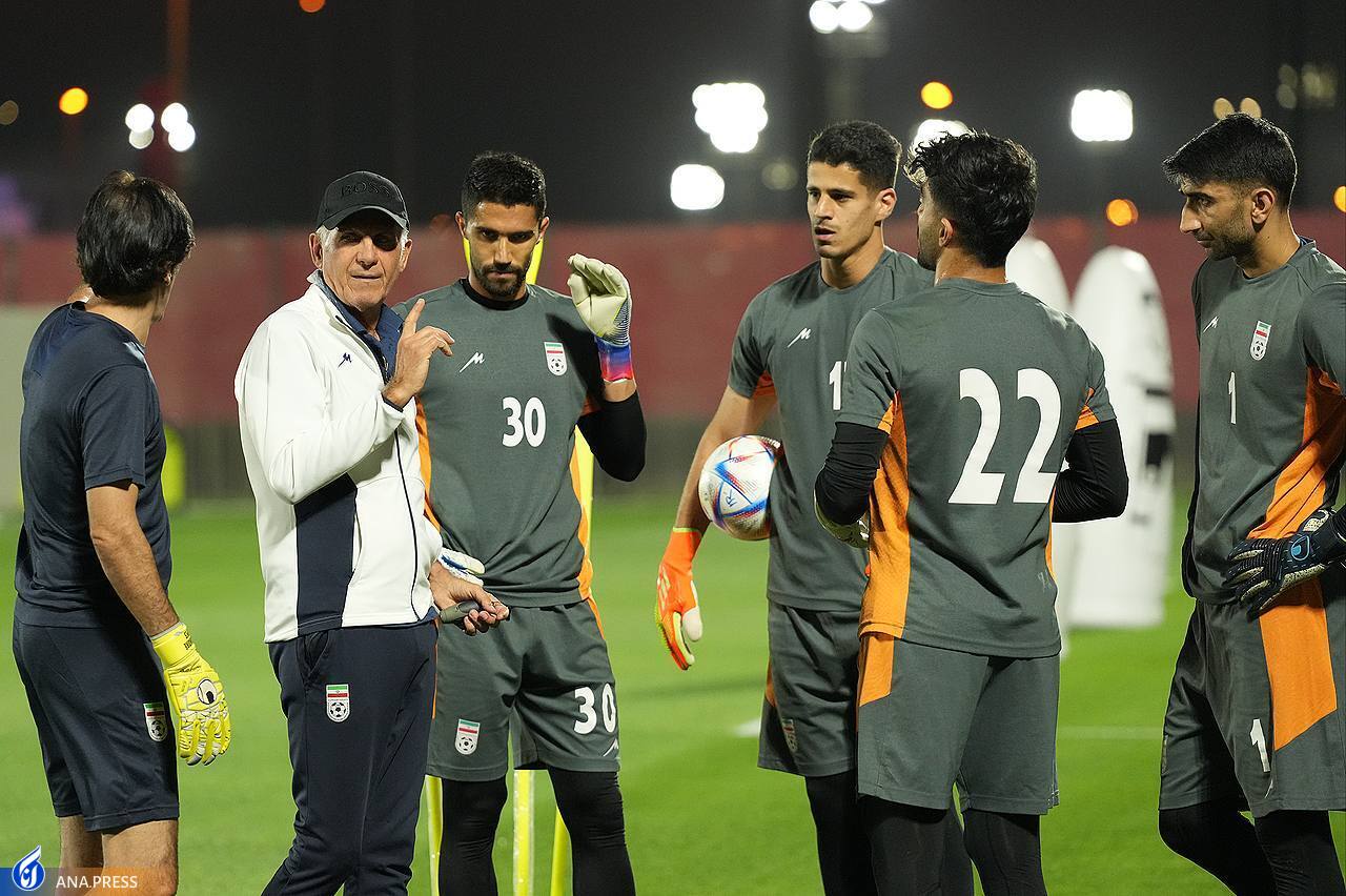 جلسه ویژه کیروش با گلرهای تیم ملی جلسه ویژه کیروش با گلرهای تیم ملی