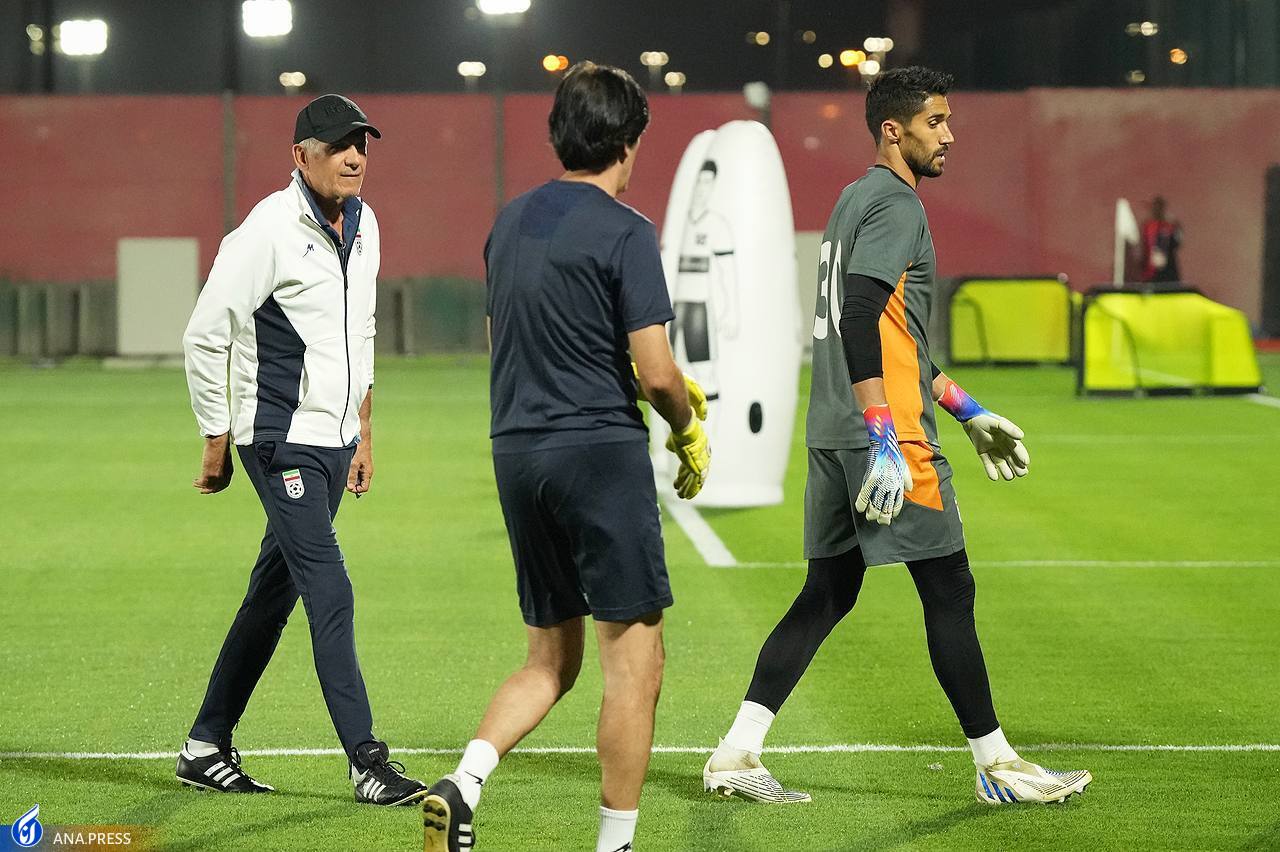 گزارش تصویری از تمرین تیم ملی فوتبال قبل از رویارویی با آمریکا