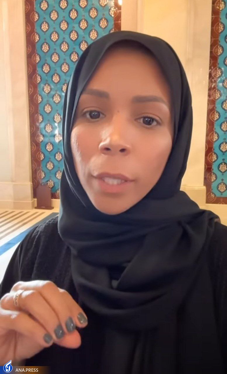 تمجید همسر کاپیتان برزیل از مساجد قطر و حجاب اسلامی+تصاویر