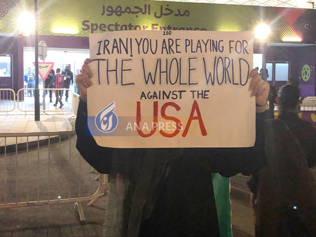 خواسته مهم هوادار قطری از ملیپوشان ایران+عکس خواسته مهم هوادار قطری از ملیپوشان ایران+عکس