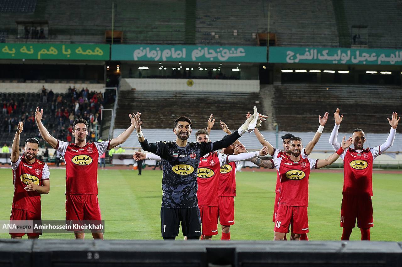 گزارش تصویری از بُرد پرسپولیس مقابل ملوان