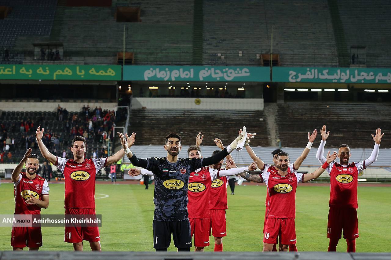 گزارش تصویری از بُرد پرسپولیس مقابل ملوان