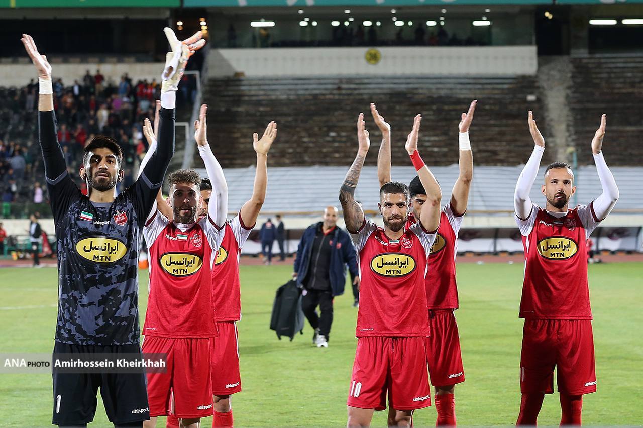 گزارش تصویری از بُرد پرسپولیس مقابل ملوان