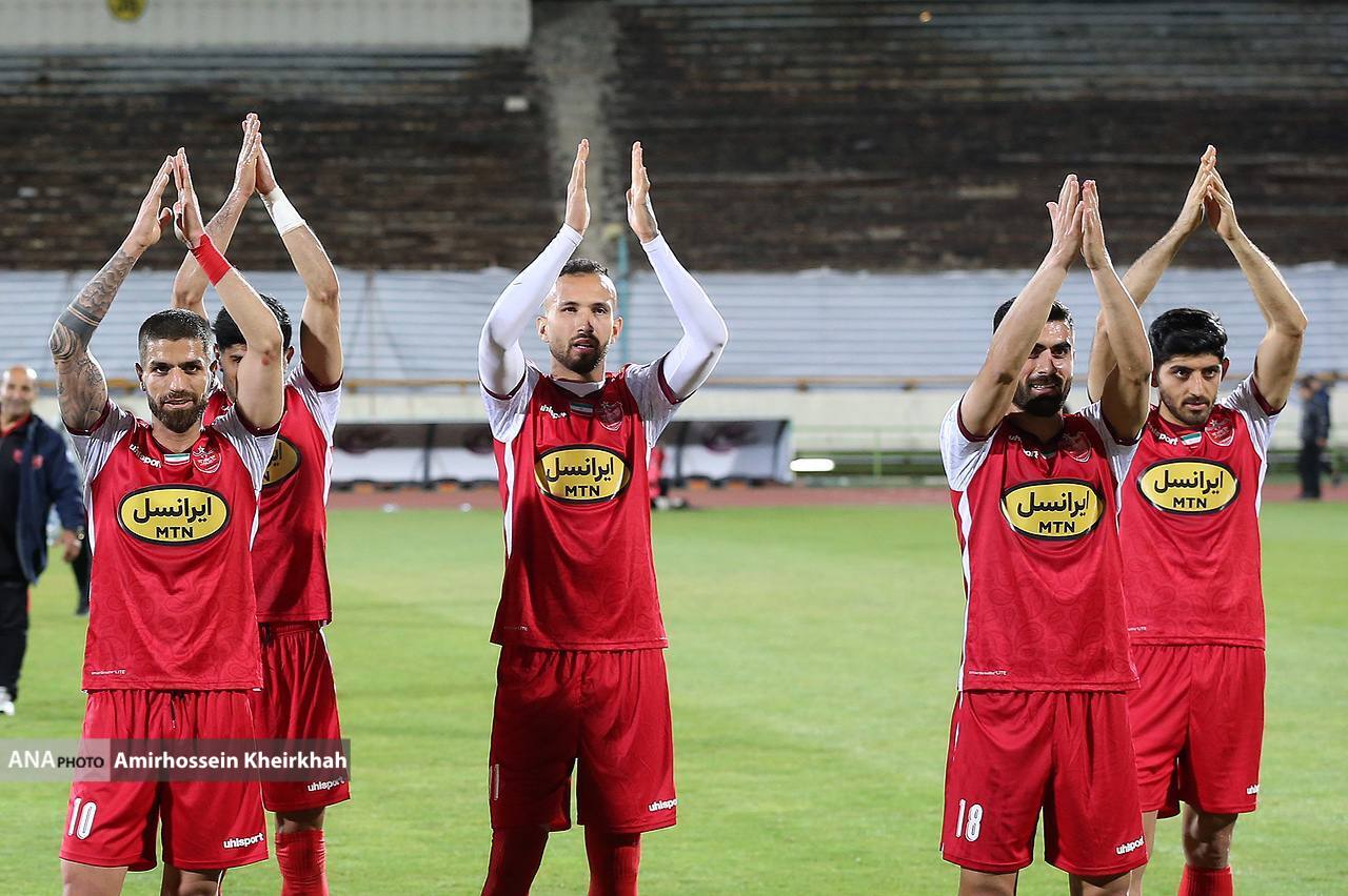 گزارش تصویری از بُرد پرسپولیس مقابل ملوان