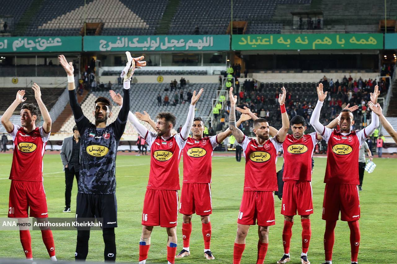 گزارش تصویری از بُرد پرسپولیس مقابل ملوان
