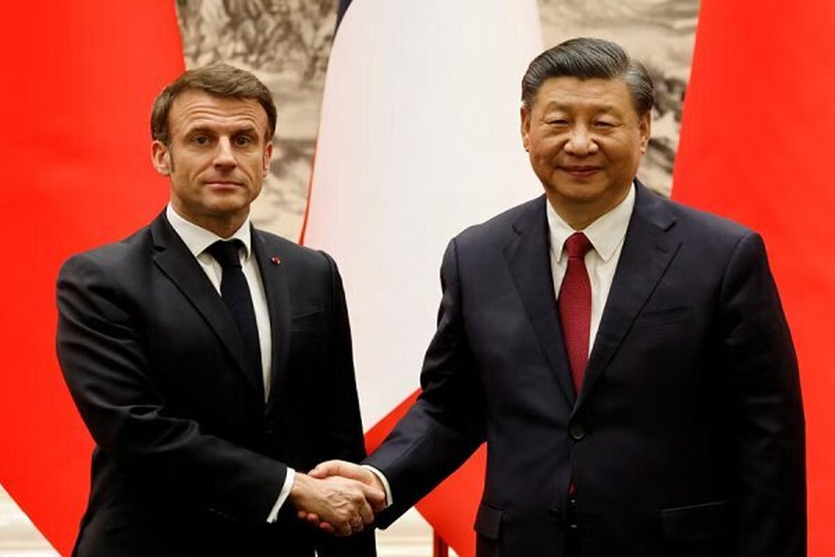 بیانیه مشترک چین و فرانسه در پایان سفر مکرون به پکن