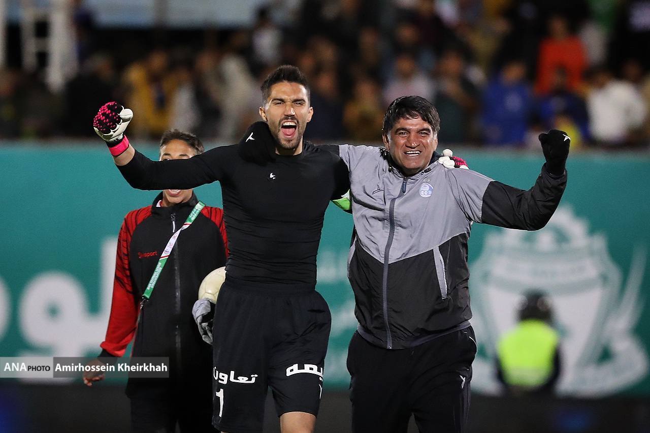 از تشویق ایسلندی بازیکنان تا خوشحالی عجیب حسینی و ساپینتو+ تصاویر