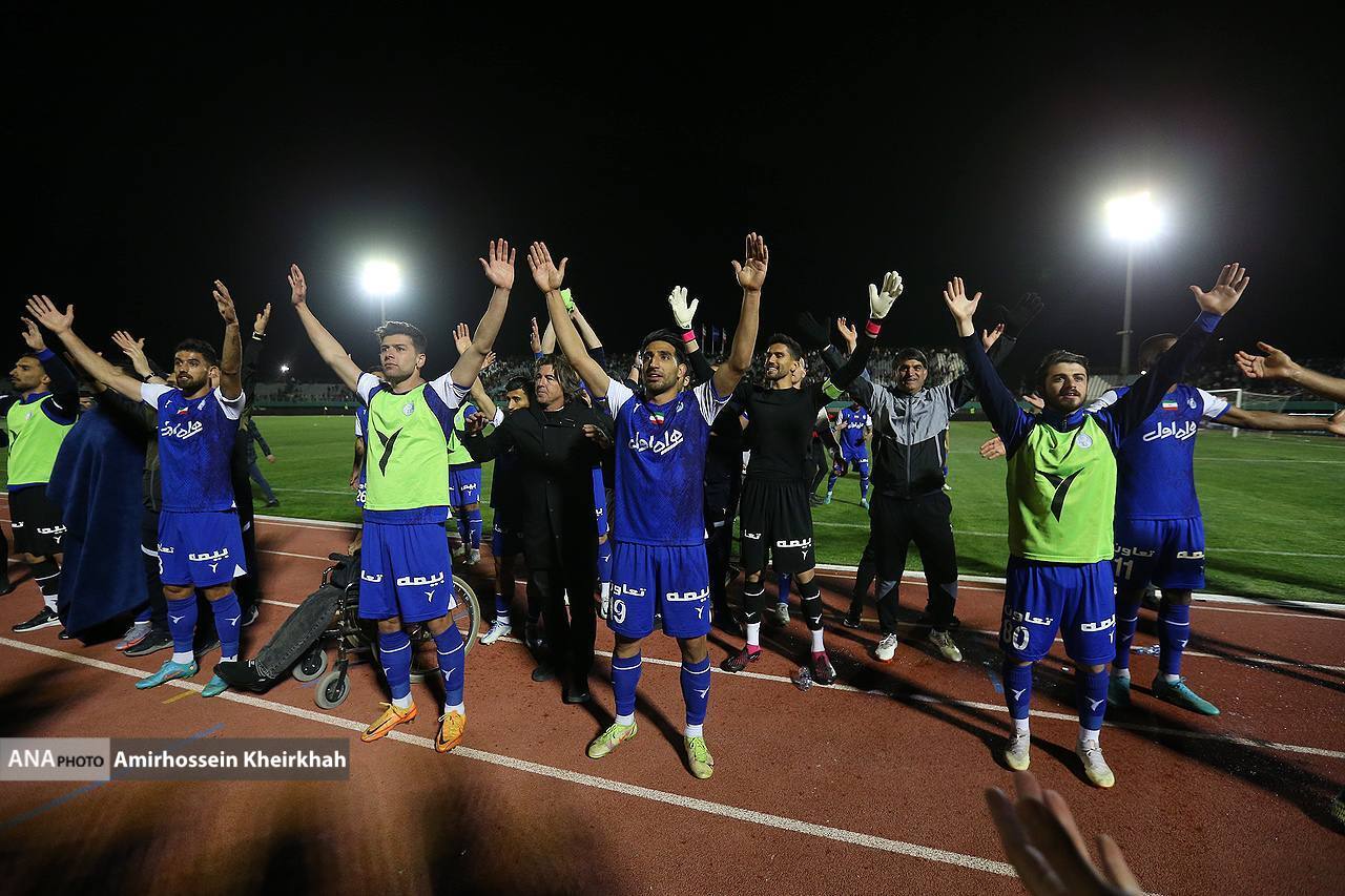 از تشویق ایسلندی بازیکنان تا خوشحالی عجیب حسینی و ساپینتو+ تصاویر