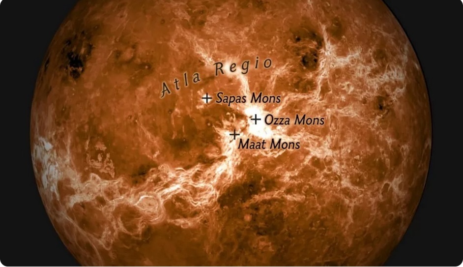 فعالیتهای آتشفشانی در سیاره زهره مشاهده شد فعالیتهای آتشفشانی در سیاره زهره مشاهده شد